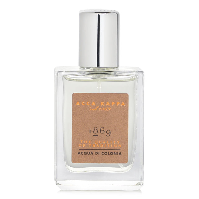 Acca Kappa 1869 Eau De Cologne Spray in a 30ml bottle, featuring sophisticated woody and fresh notes for modern elegance.