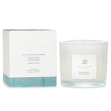 Acca Kappa scented candle with eucalyptus and oakmoss, promoting tranquility in a luxurious 180g design.