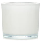 Scented candle with eucalyptus and oakmoss, 180g, creating a tranquil atmosphere for relaxation and rejuvenation.