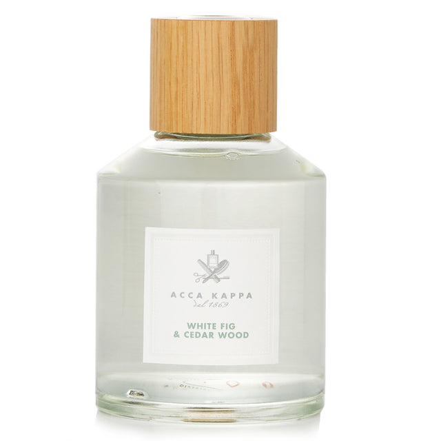 Acca Kappa White Fig & Cedarwood Home Diffuser in elegant design, infusing your space with calming fig and cedarwood aromas.