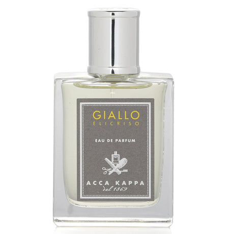 Acca Kappa Giallo Elicriso Eau De Parfum Spray, 50ml unisex fragrance inspired by the Adriatic Sea with vibrant, warm notes.