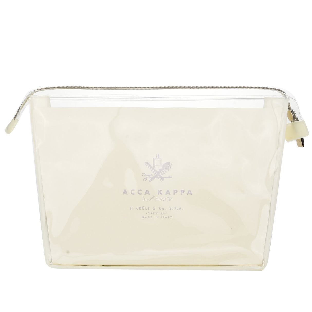 Acca Kappa White Moss travel kit featuring shower gel, shampoo, conditioner, and body lotion in elegant 100ml sizes.