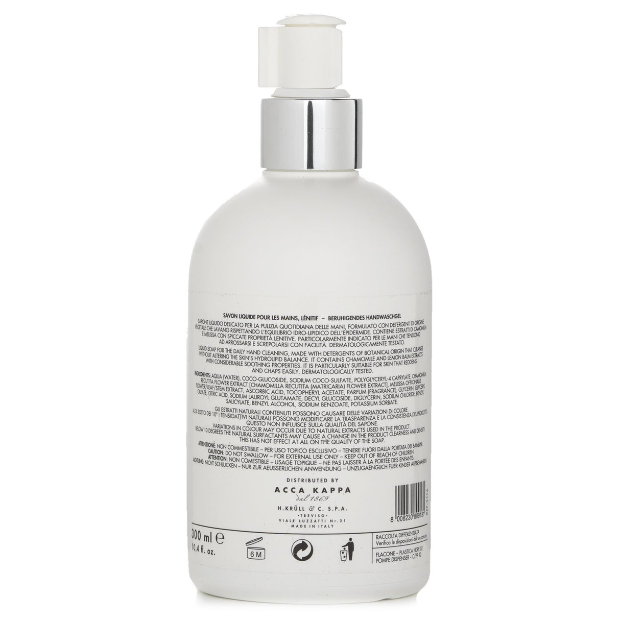Acca Kappa White Moss Hand Wash 300ml/10.4oz