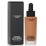 MAC Studio Waterweight Foundation NC45 - lightweight, hydrating gel-serum with SPF 30 for a radiant, natural finish.