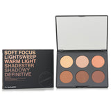 MAC Studio Fix Sculpt And Shape Contour Palette in Medium Dark/Dark, featuring three matte contours and three soft highlighters.