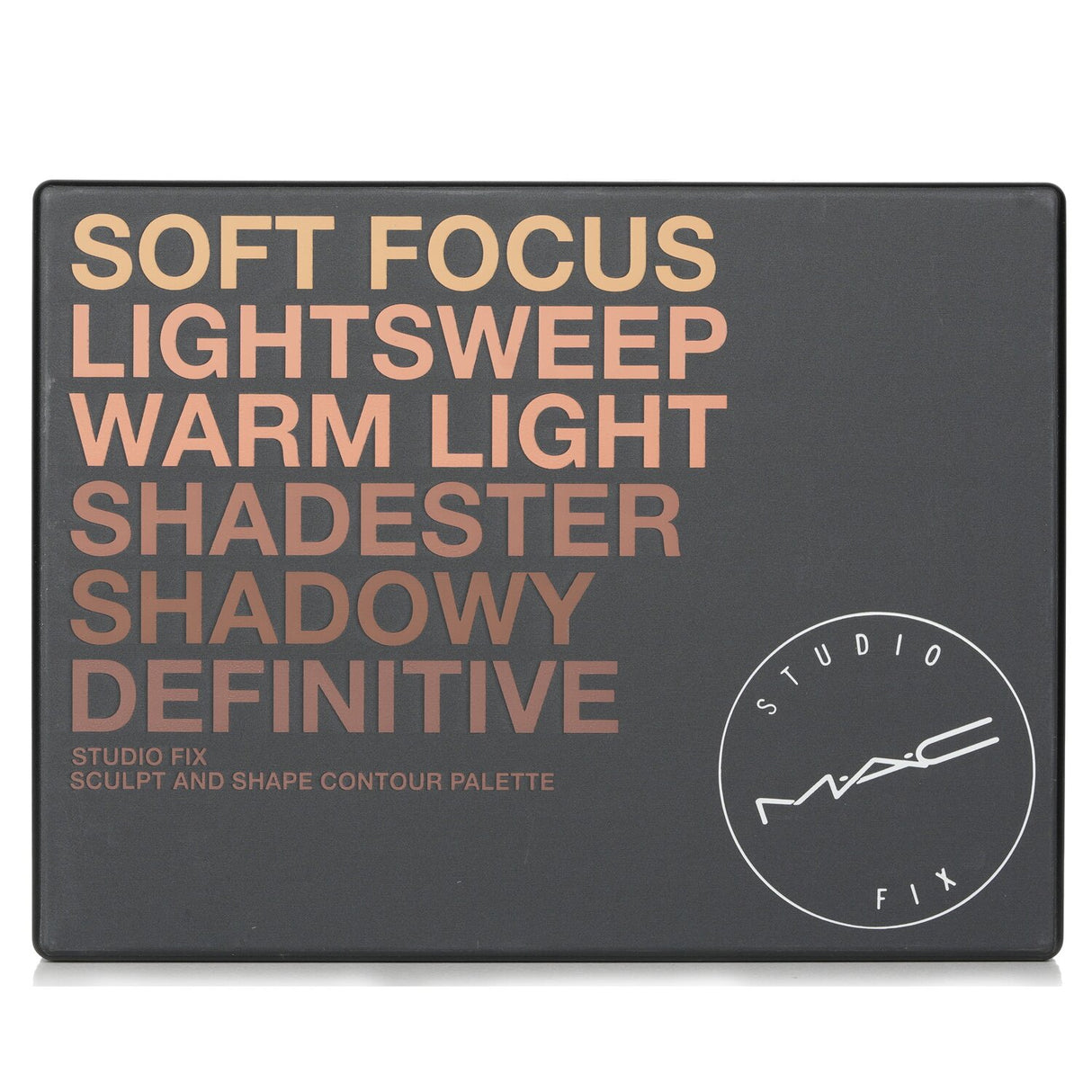 MAC Studio Fix Sculpt And Shape Contour Palette in Medium Dark/Dark featuring matte contours and shimmery highlights for natural beauty.