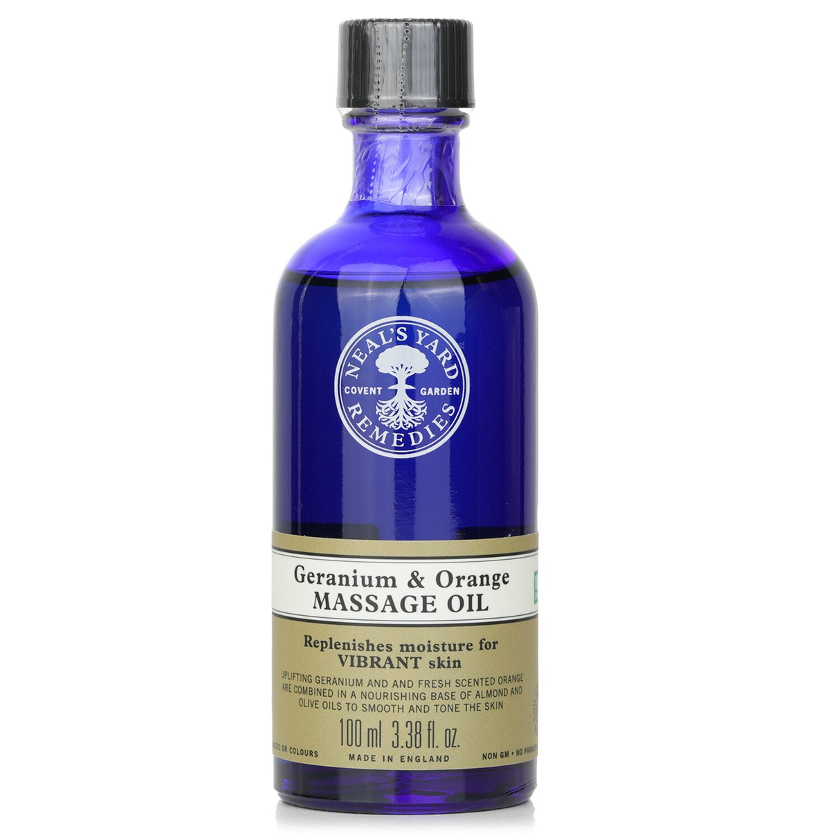 Neal's Yard Remedies Geranium &amp; Orange Massage Oil 100ml/3.38oz