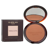 Guerlain Terracotta Bronzing Powder #05 Deep Warm in 8.5g, natural formula for a radiant, sun-kissed glow on all skin tones.