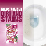 Harpic Toilet Cleaner Flush Fresh Power Rose & Jasmine 2 pack 100g