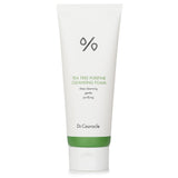 Dr.Ceuracle Tea Tree Purifine 30 Cleansing Foam with 30% tea tree extract, purifying and hydrating for acne-prone skin.