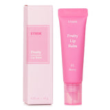 Vibrant Etude House Fruity Lip Balm #01 Berry, enriched with Berry Complex for hydration and a luscious, sweet scent.