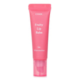 Vibrant Etude House Fruity Lip Balm in #04 Watermelon, enriched with Berry Fruit Complex for hydrated, colorful lips.