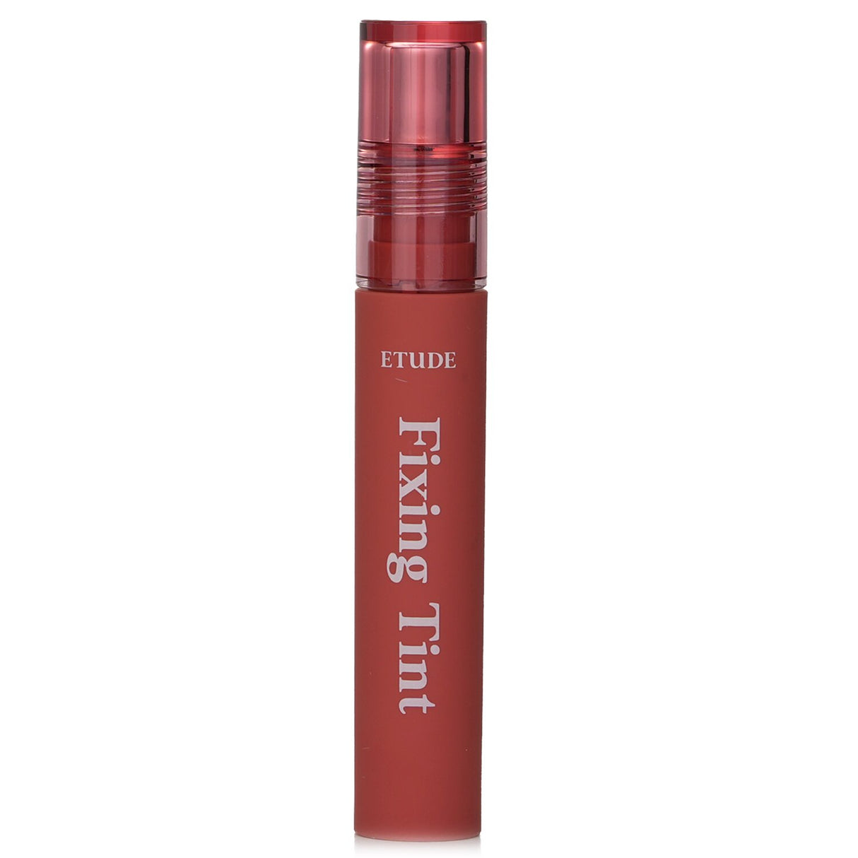 Hydrating Etude House Fixing Tint in #13 Melange Rose offers a long-lasting soft matte finish and nourishes lips.