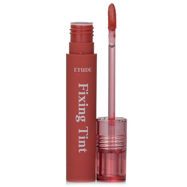 Etude House Fixing Tint #13 Melange Rose - hydrating, lightweight lip tint with soft matte finish and long-lasting color.