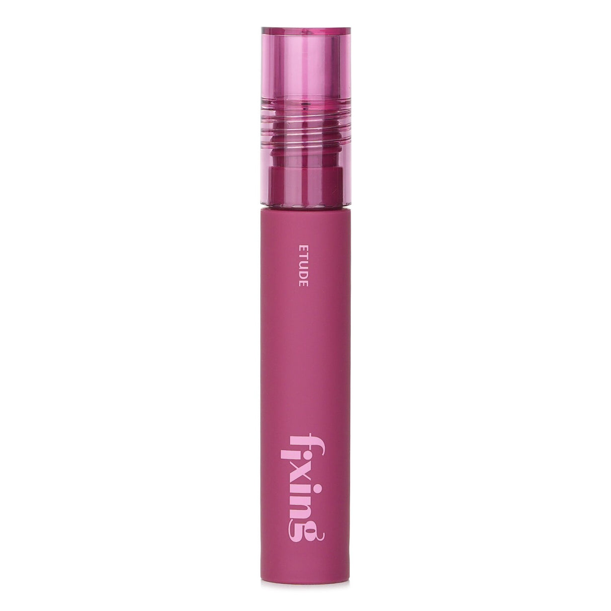 Etude House Fixing Tint in #14 Rose Lilac, a hydrating, long-lasting lip tint with a soft matte finish and nourishing Panthenol.