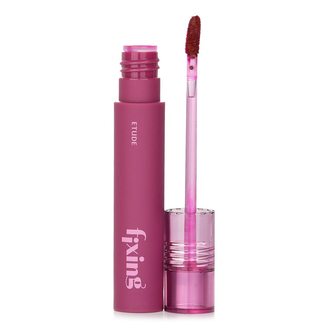 Hydrating Etude House Fixing Tint in #14 Rose Lilac, offering vibrant color and a lightweight matte finish for all-day wear.