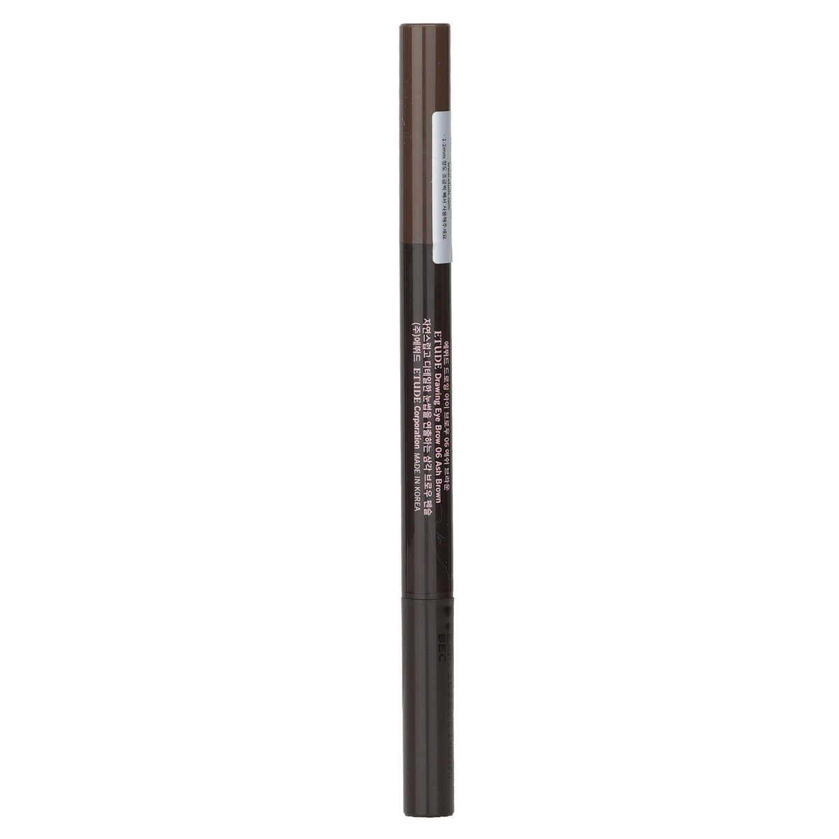 Triangular brow pencil in #06 Ash Brown for smooth, defined brows with long-lasting color and natural-looking strokes.