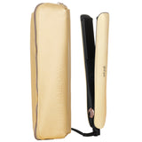 GHD Gold Professional Styler in Sun Kissed Gold for sleek, healthy hair with dual-zone technology and 2.7m swivel cord.