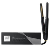 GHD Mini Professional Slim Plate Styler, designed for short hair, features 40% slimmer plates for precise styling and healthy results.