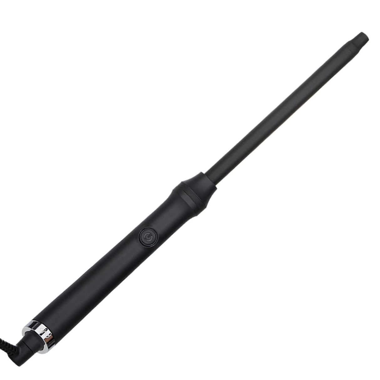 GHD Curve Thin Wand in black for creating defined tight curls with a 14mm ceramic barrel and rapid heating technology.