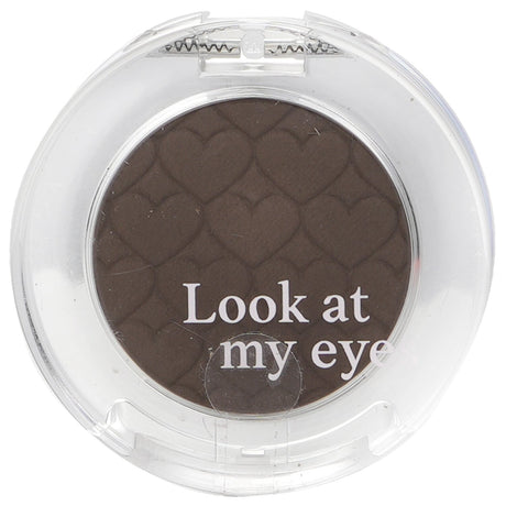 Etude House Look At My Eyes Cafe #BR402 eyeshadow in 2g, featuring a rich, buildable color for a dramatic and smooth finish.