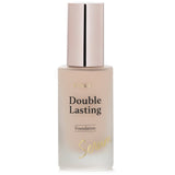 Etude House Double Lasting Serum Foundation SPF 27 in #13C1 Rosy Pure, offers lightweight coverage and hydration for glowing skin.