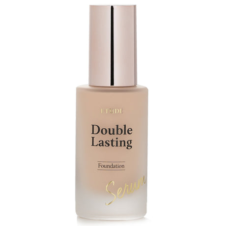 Lightweight serum foundation with SPF 27, 61% moisture complex for hydration and a natural glow in #21C1 Petal shade.