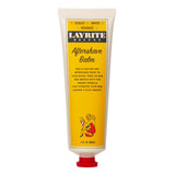 Layrite Aftershave Balm in a 118ml bottle, soothes irritations, hydrates skin, and offers a subtle masculine scent.