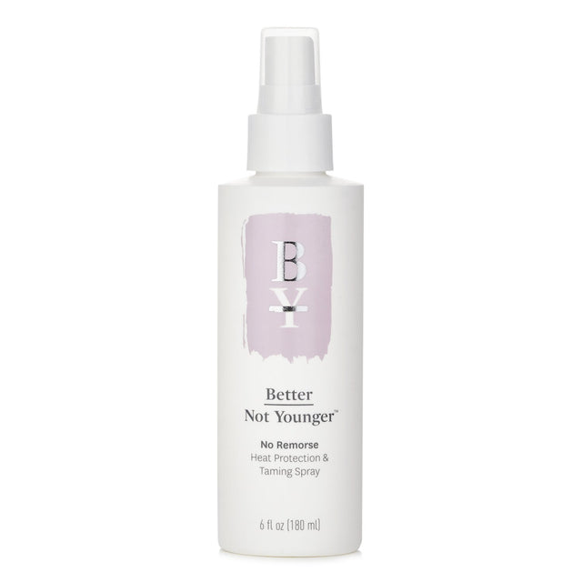 Heat protection and taming spray in a 180ml bottle, hydrates hair, tames frizz, and shields from heat damage up to 450°F.