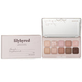 Lilybyred Mood Keyboard in #02 Ash Mauve featuring 10 versatile jelly-textured shades for vibrant, clear application.