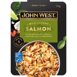 John West Salmon Bowl Coconut, Lime & Rice Single serve 170g