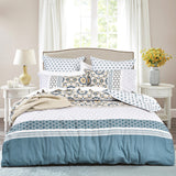 Renee Taylor 300 TC Cotton Reversible Quilt Cover Set King Benitta