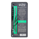 UZU Eye Opening Liner in Green Black: precision eyeliner with a water-resistant formula and fine brush for flawless application.