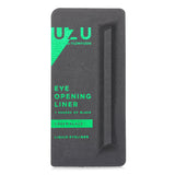 UZU Eye Opening Liner in Green Black features a precise brush for defined lines, with water-resistant and highly pigmented formula.