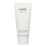 Babor Skinovage Purifying Mask in a 200ml salon size, designed for oily skin, tackles blemishes and deep pore cleansing.