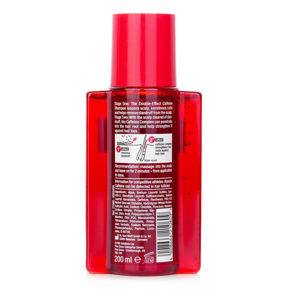 Alpecin - Double Effect Caffeine Shampoo  - 200ml