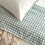 Renee Taylor Alison Yarn Dyed Cotton Reversible European Pillowcase Forest