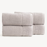 Renee Taylor Cambridge 650 GSM Textured 4 Pack Bath Sheet Pumice Stone