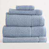 Renee Taylor Cambridge 650 GSM Textured 5 Piece pack Blue Mirage
