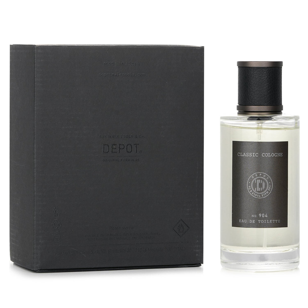 Classic men's cologne in 100ml bottle, featuring aromatic herbs and citrus notes for a sophisticated, lasting fragrance.