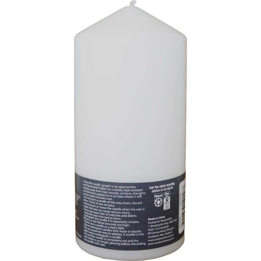 Inspire Candle Pillar  150mm x 68mm