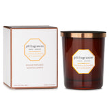 Elegant scented candle in Gardenia & Jasmine of Cashmere, 180g, creating a serene and sophisticated ambiance.