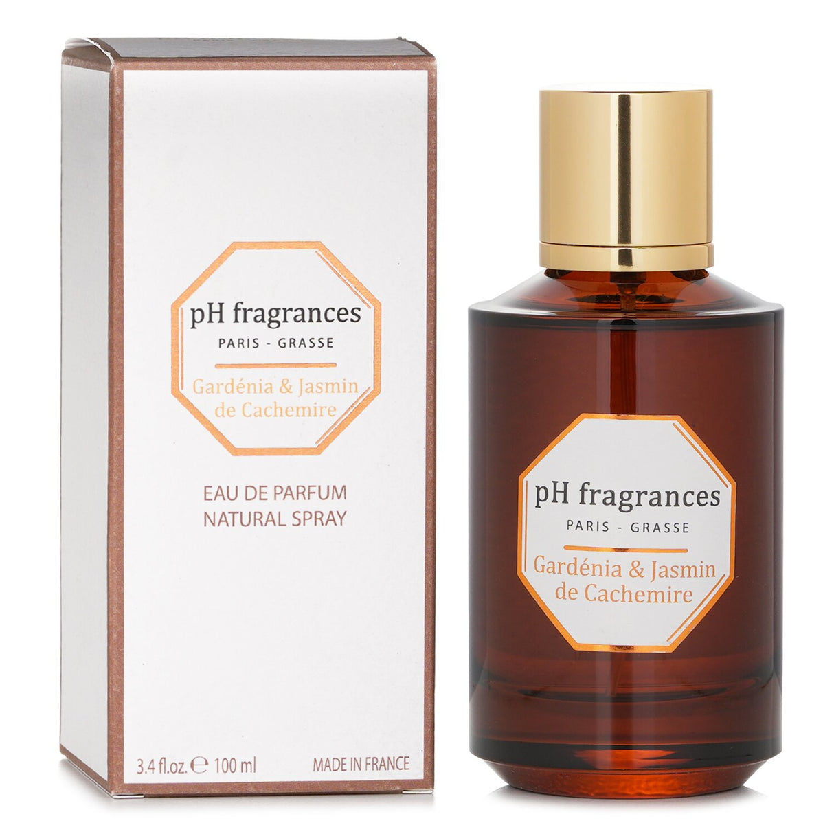 Eau de parfum featuring gardenia and jasmine, in a luxurious 100ml spray for an enchanting, long-lasting fragrance.