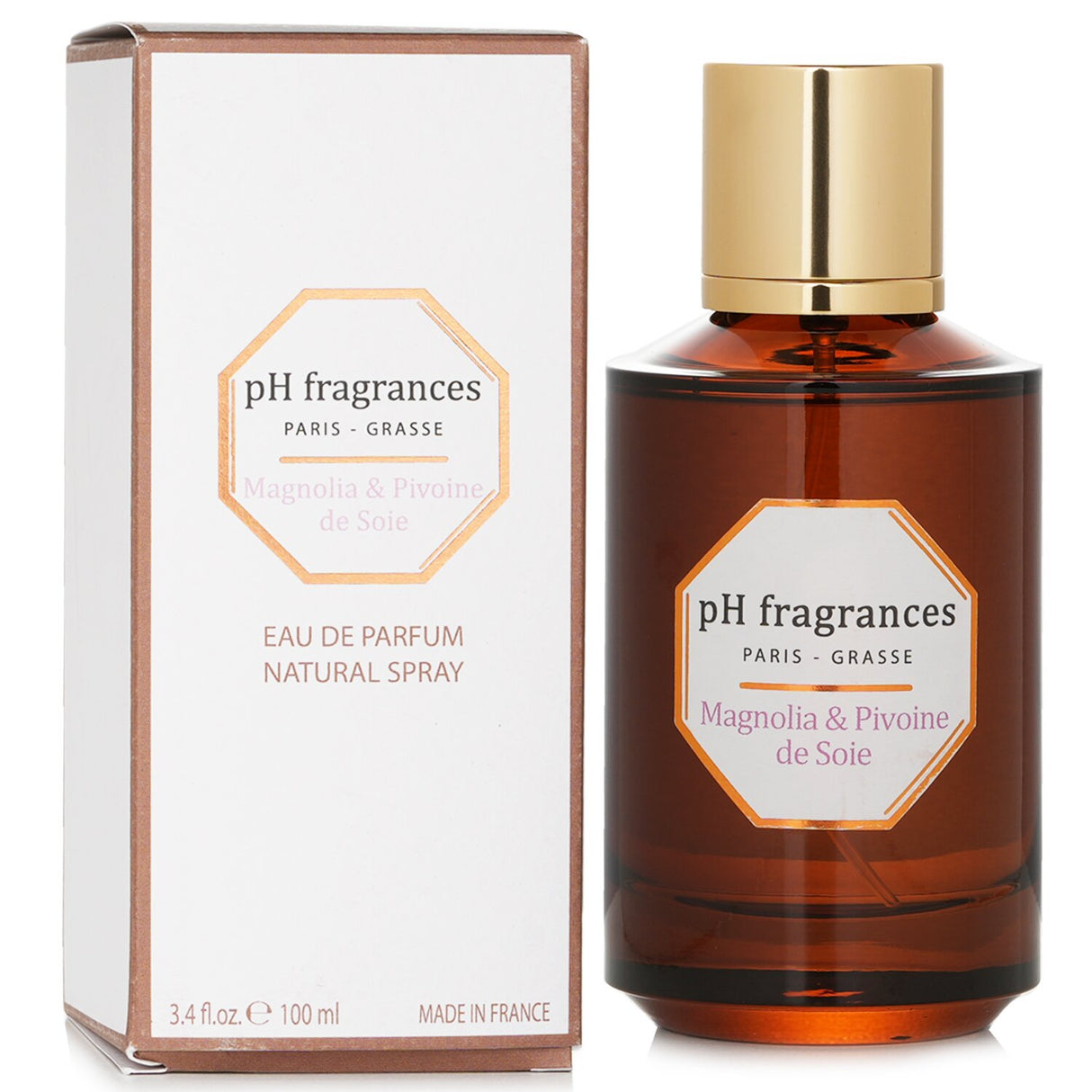 Elegant 100ml Eau De Parfum with magnolia and silk peony notes, perfect for everyday wear or special occasions.