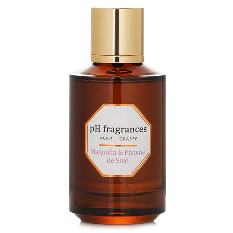 Eau de Parfum spray featuring magnolia and peony notes in a 100ml elegant bottle for a sophisticated floral scent.