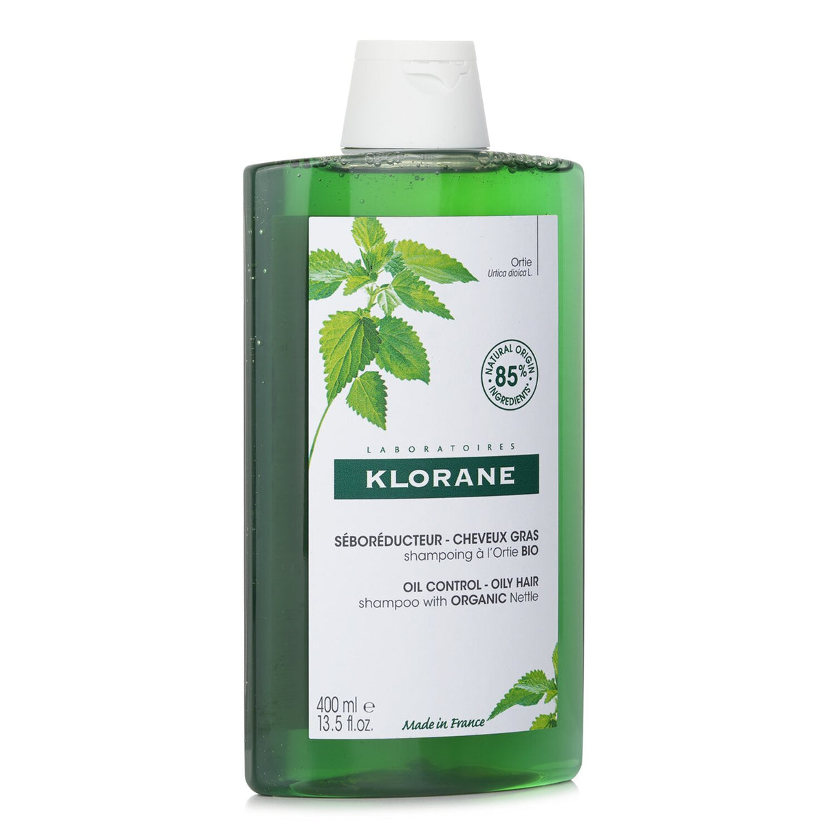 Klorane - Shampoo with Organic Nettle (Oil Control Oily Hair)  - 400ml/13.5oz
