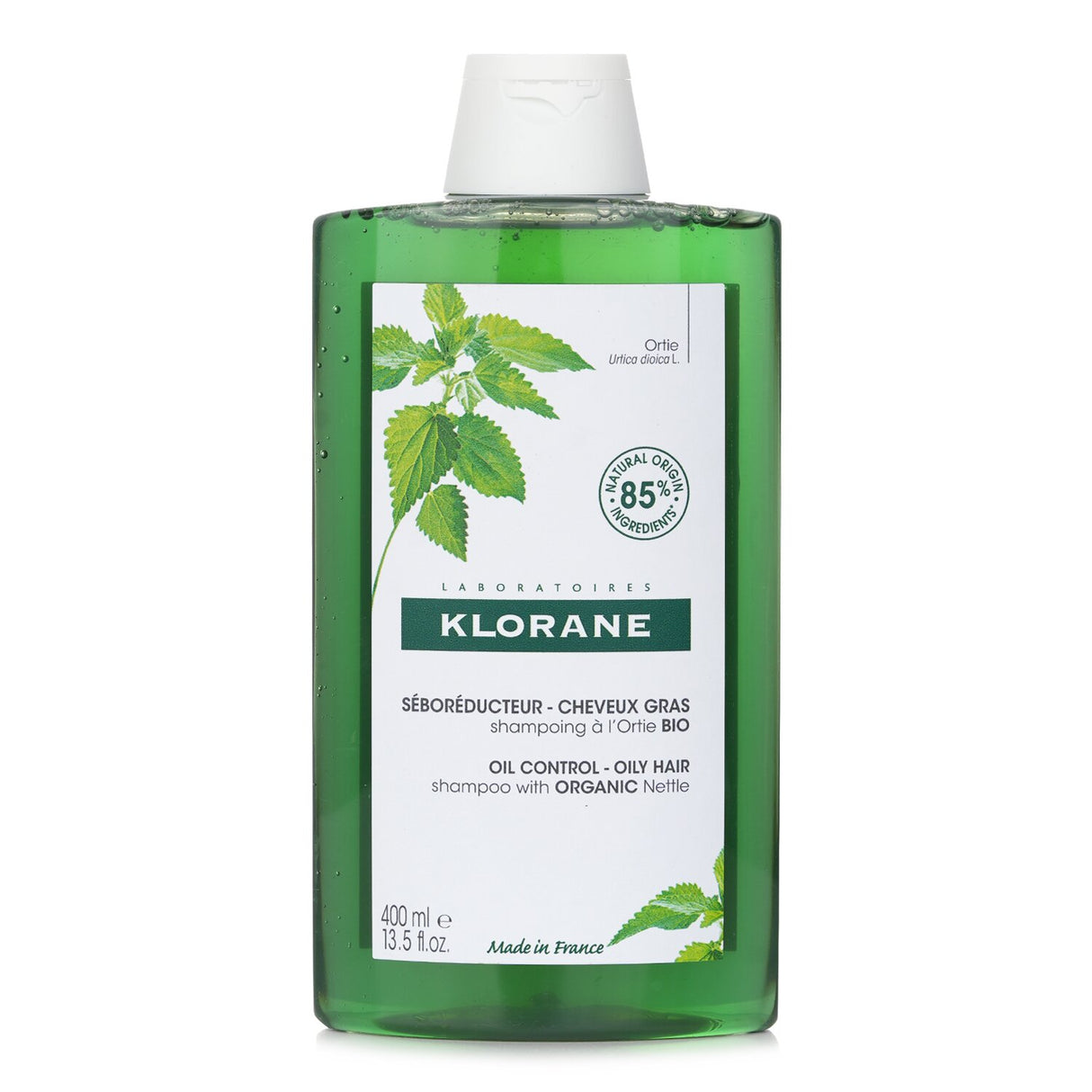 Klorane - Shampoo with Organic Nettle (Oil Control Oily Hair)  - 400ml/13.5oz