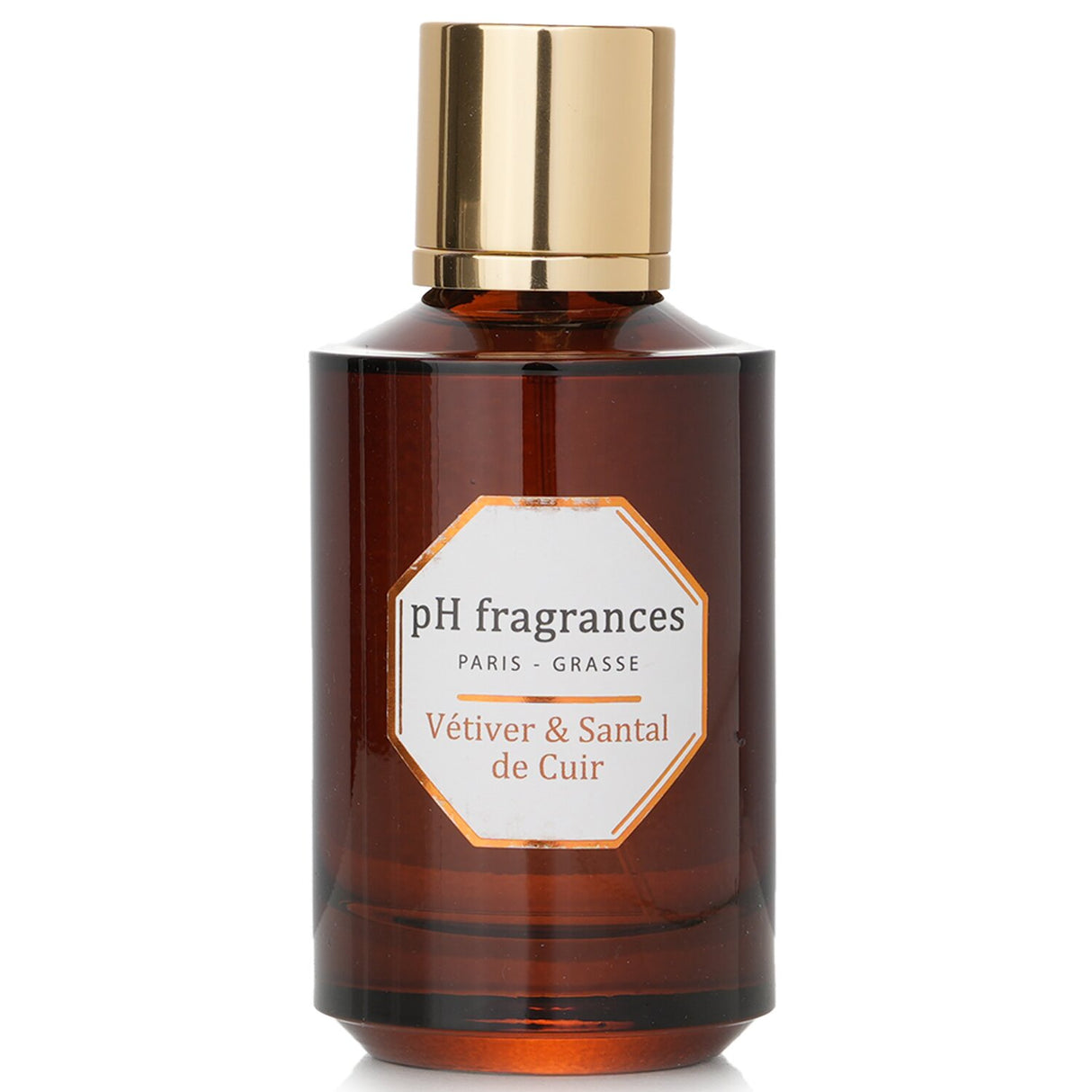 Luxurious Vetiver & Sandal Of Leather Eau De Parfum in a 100ml bottle, offering a rich, warm scent for men and women.