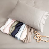 Park Avenue 500 Thread Count Bamboo Cotton Combo Sheet Set Long Single Peach