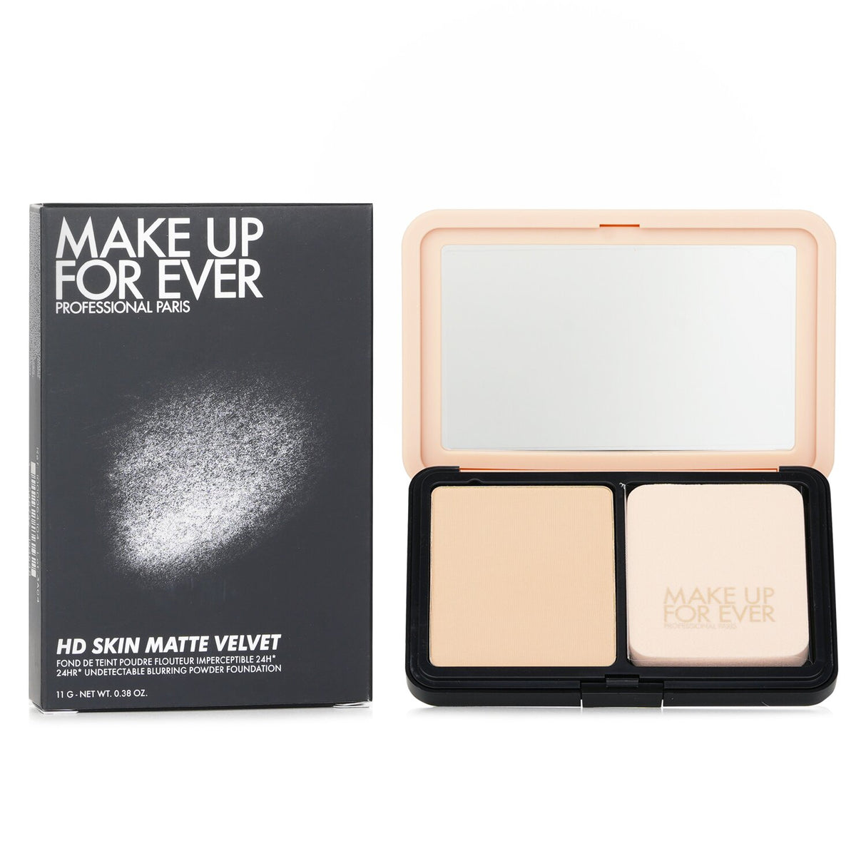 Make Up For Ever - HD Skin Matte Velvet Powder Foundation - # 1Y04  - 11g/0.38oz